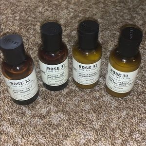 Le Labo 4p gift set shower get rose 31 conditioner